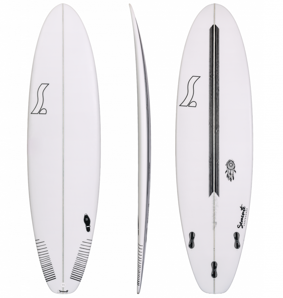 Gunslinger surfboard model semente