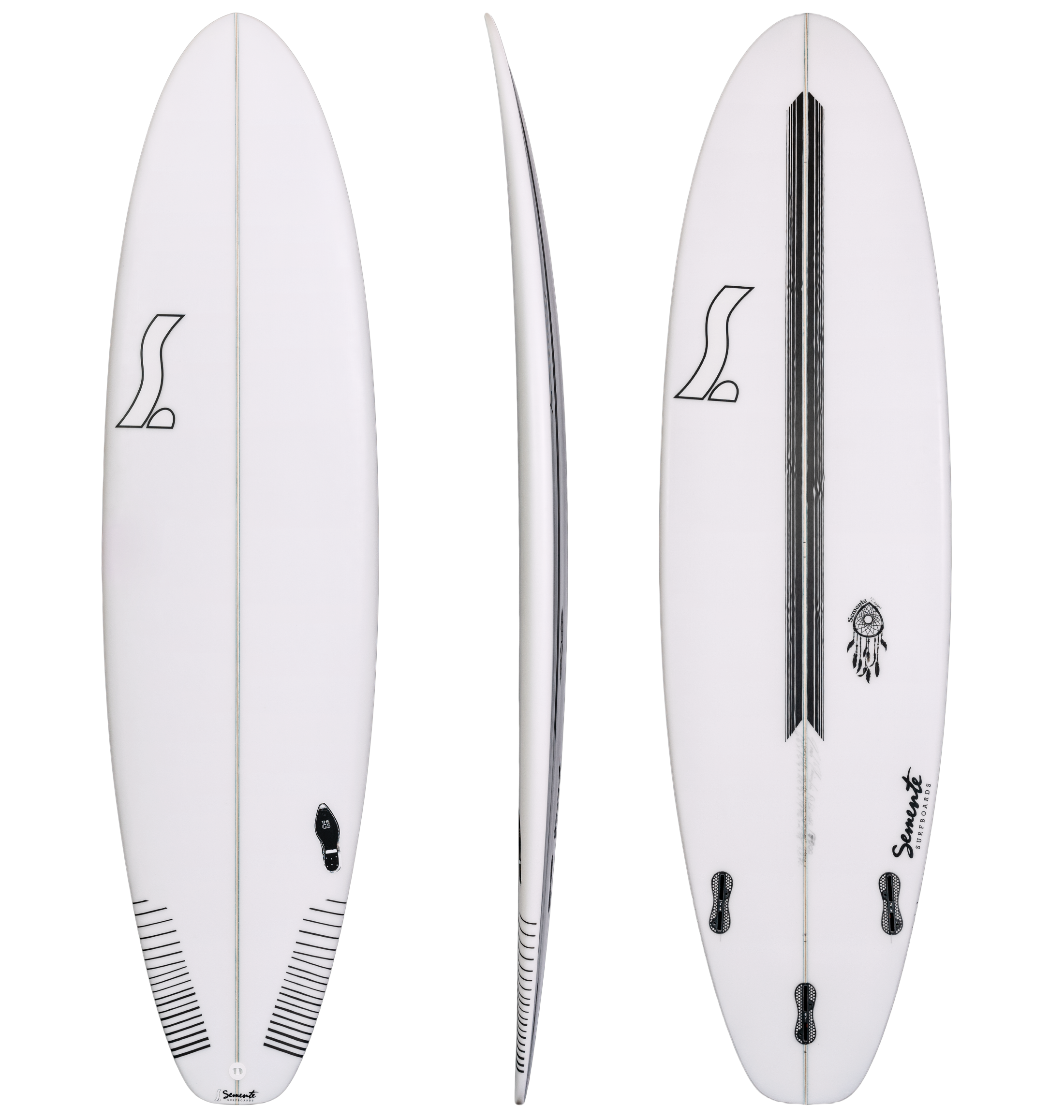 Gunslinger surfboard model semente