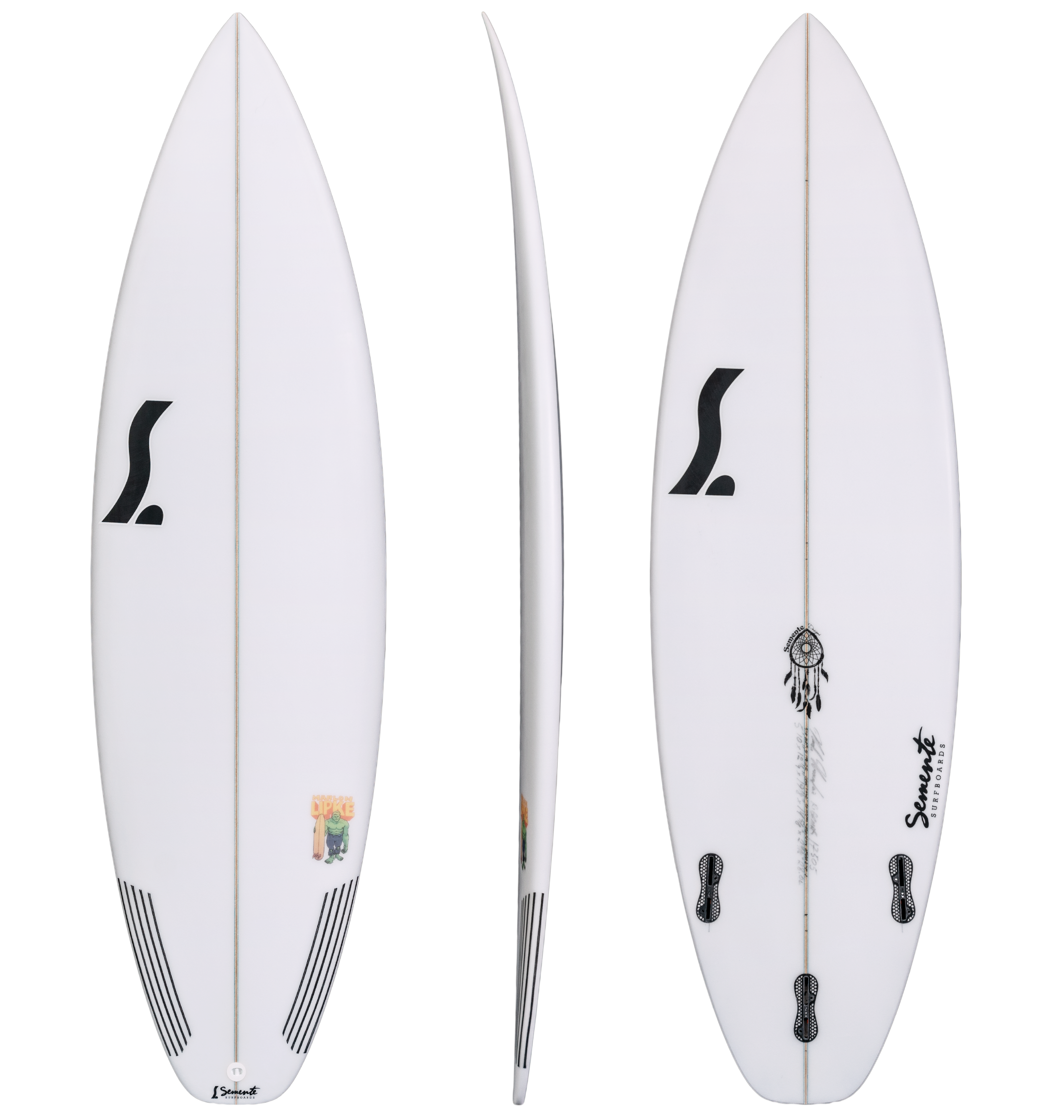 Marlon Lipke surfboard model