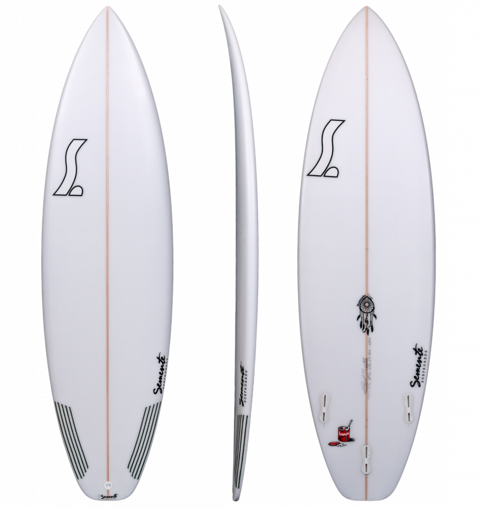 Bondo surfboard model