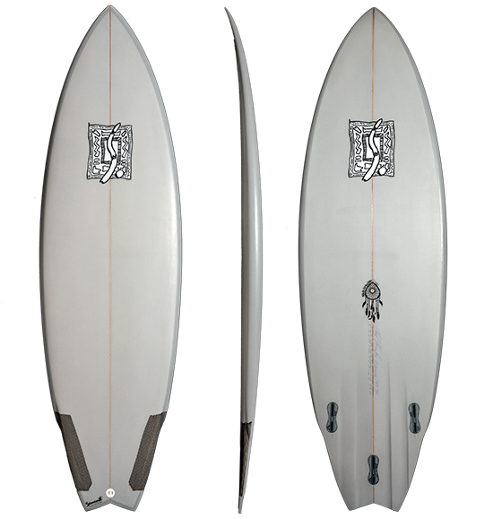 vintage surfboard model