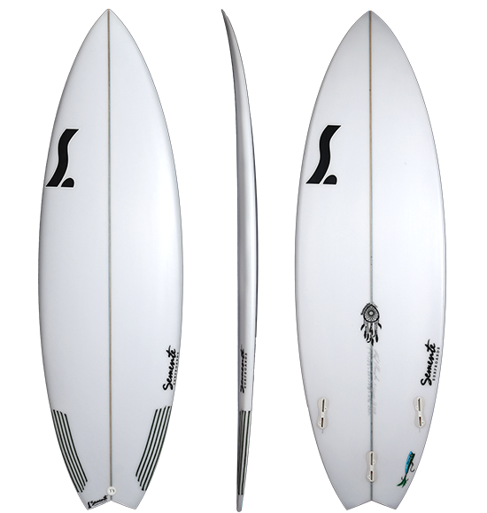 Jig semente surfboard model